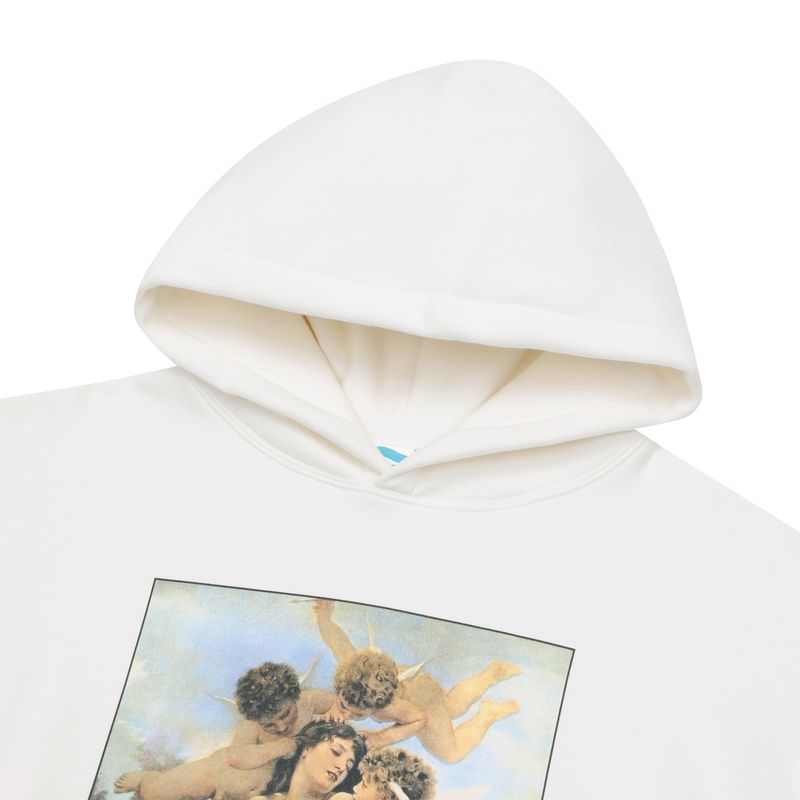  CEC GALLERY ANGEL GRAPHIC HOODIE(WHITE)