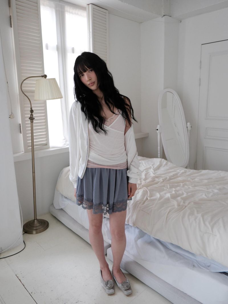 satin lace sk