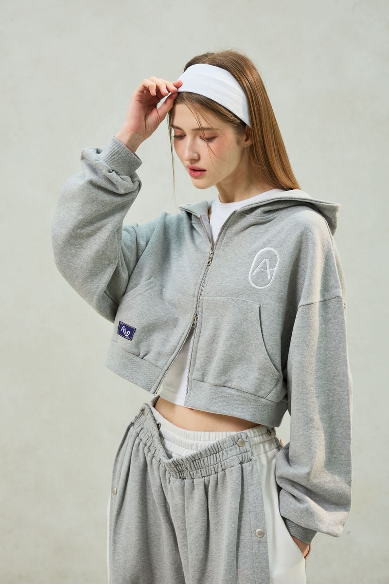 PITA HOOD ZIP-UP / MELANGE
