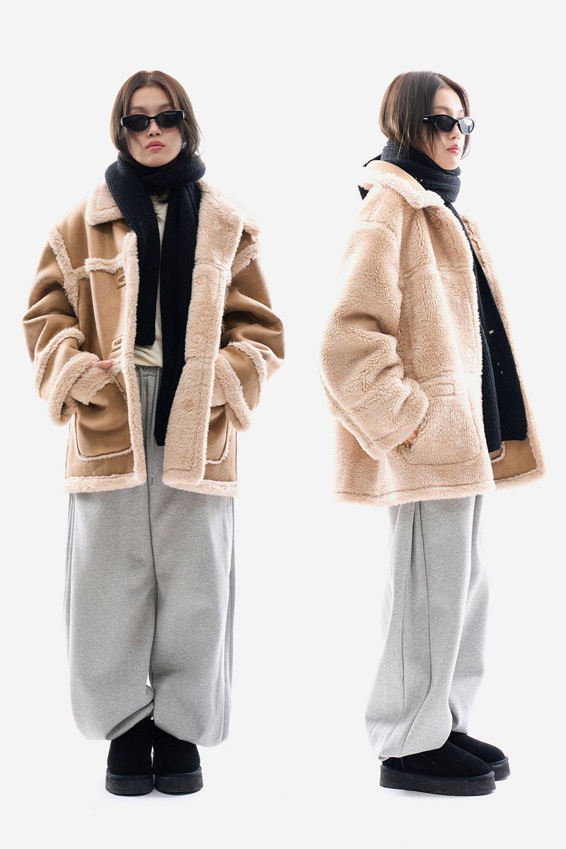 Haven shearing reversible mustang