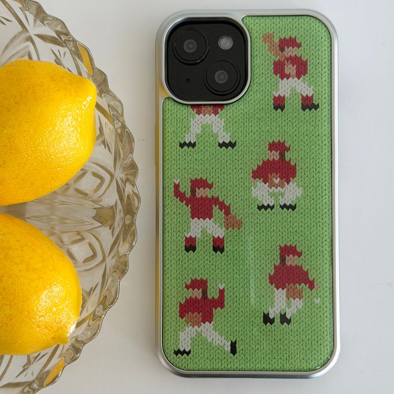 DELPHIN(デルフィン)の「BASEBALL EPOXY CASE _ RED(Smartphone Accessories)」