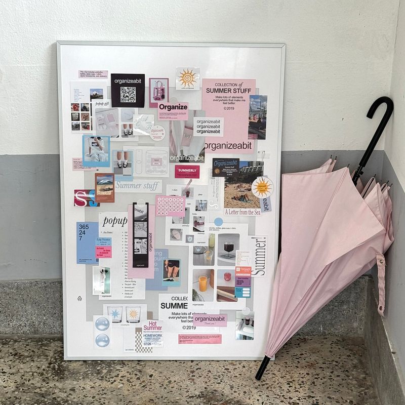 oab summerly pack / scrap sticker set