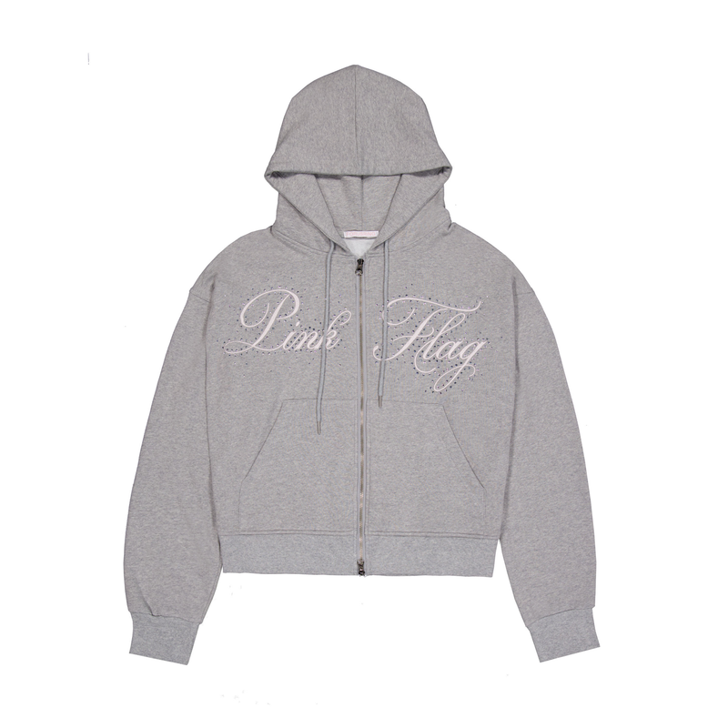 PINK FLAG HOODIE ZIP-UP [3 COLORS]