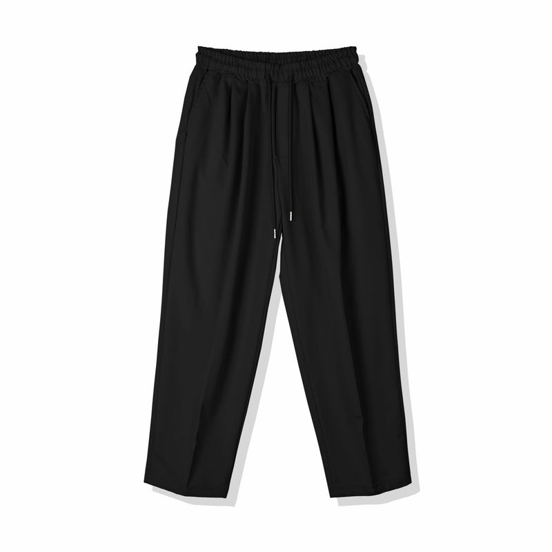 PRK 2TUCK BALLOON FIT 2WAY PANTS BLACK
