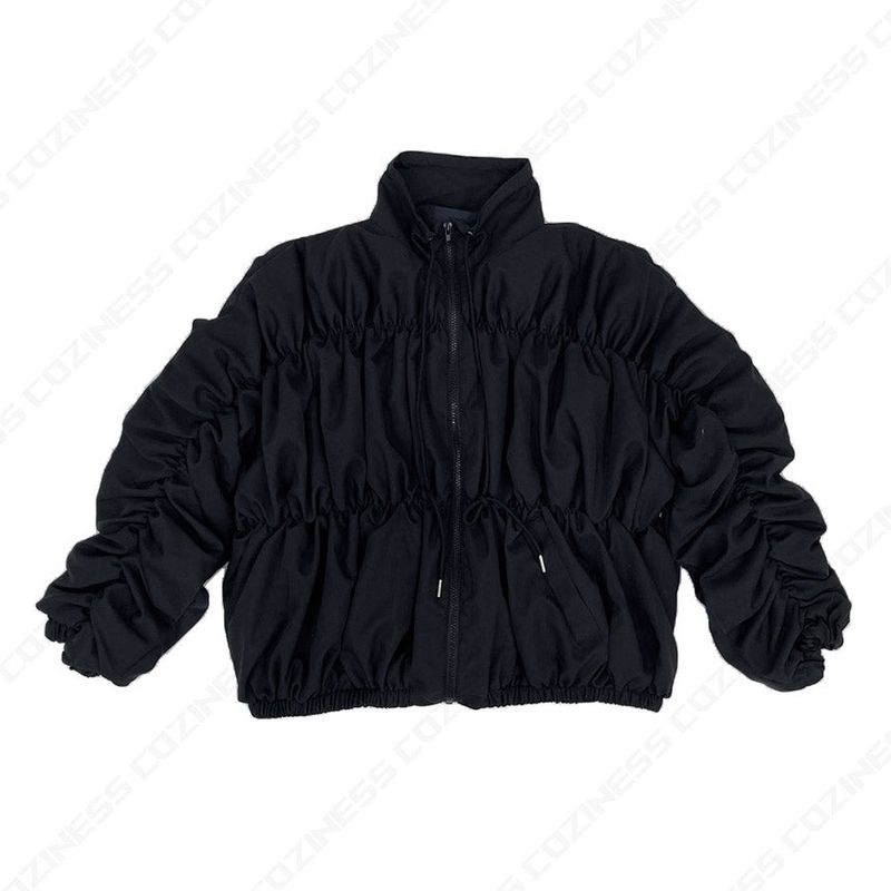 [Unisex] a wrinkled string jumper