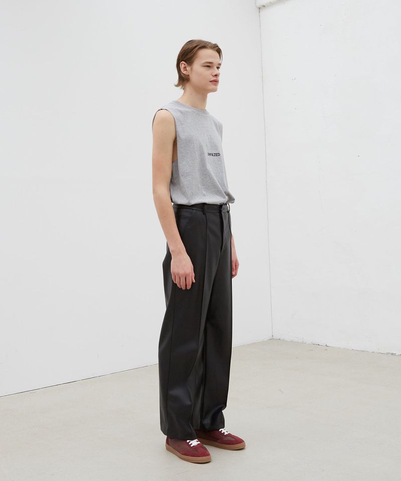 UNFAZED SLEEVELESS (GREY)