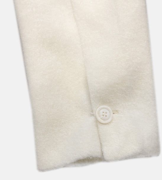 Vanilla Snow Midi Coat