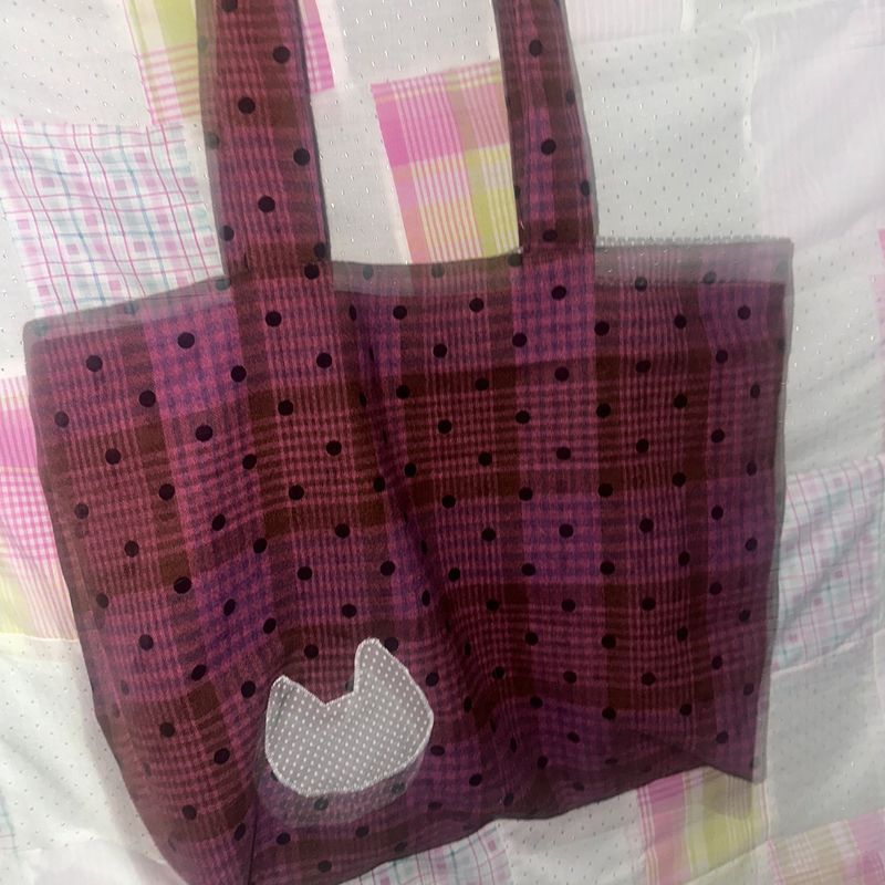 Cat love Reversible Shoulder Bag