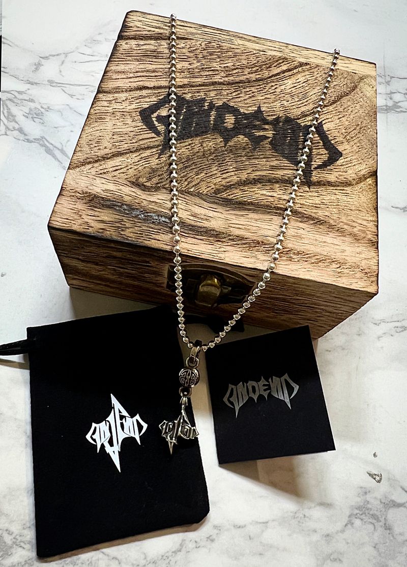 AE LOGO BALL CHAIN PENDANT
