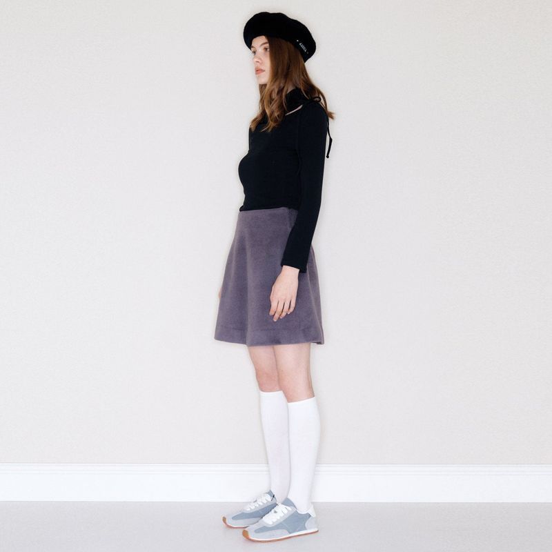 Danika turtleneck top (black)