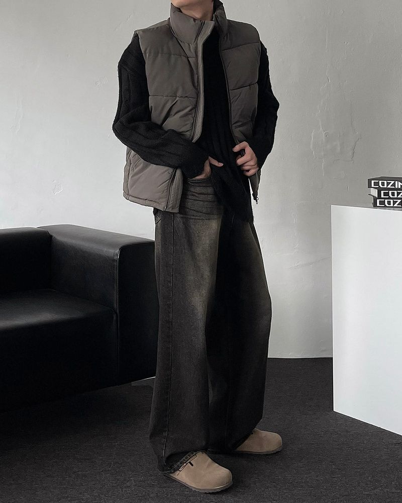 MG Wool Blend Damage Knitwear (4 colors)