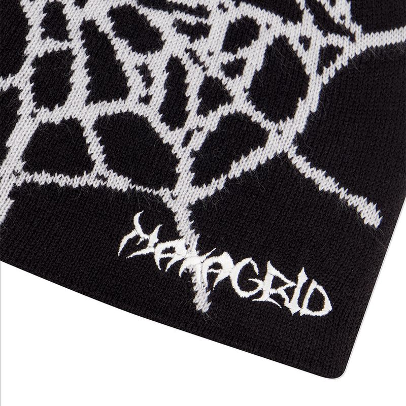 SPIDER WEB SHORT BEANIE