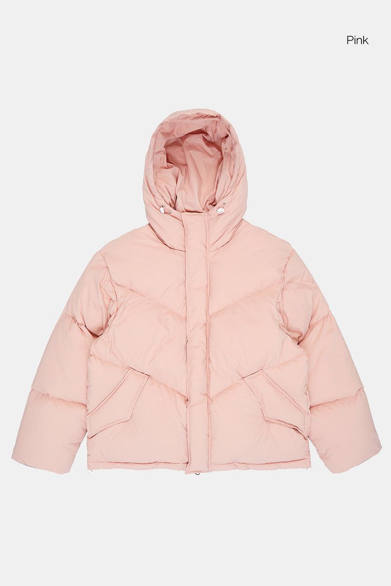 Storm hooded down padded jumper