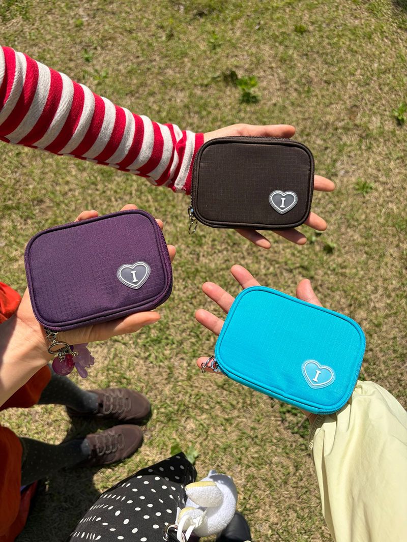 happy color card wallet 6 colors