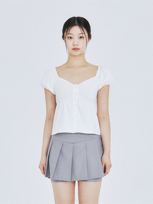 Not your rose（ノットユアローズ）の「Sally tshirts (Ivory)（Tops）」
