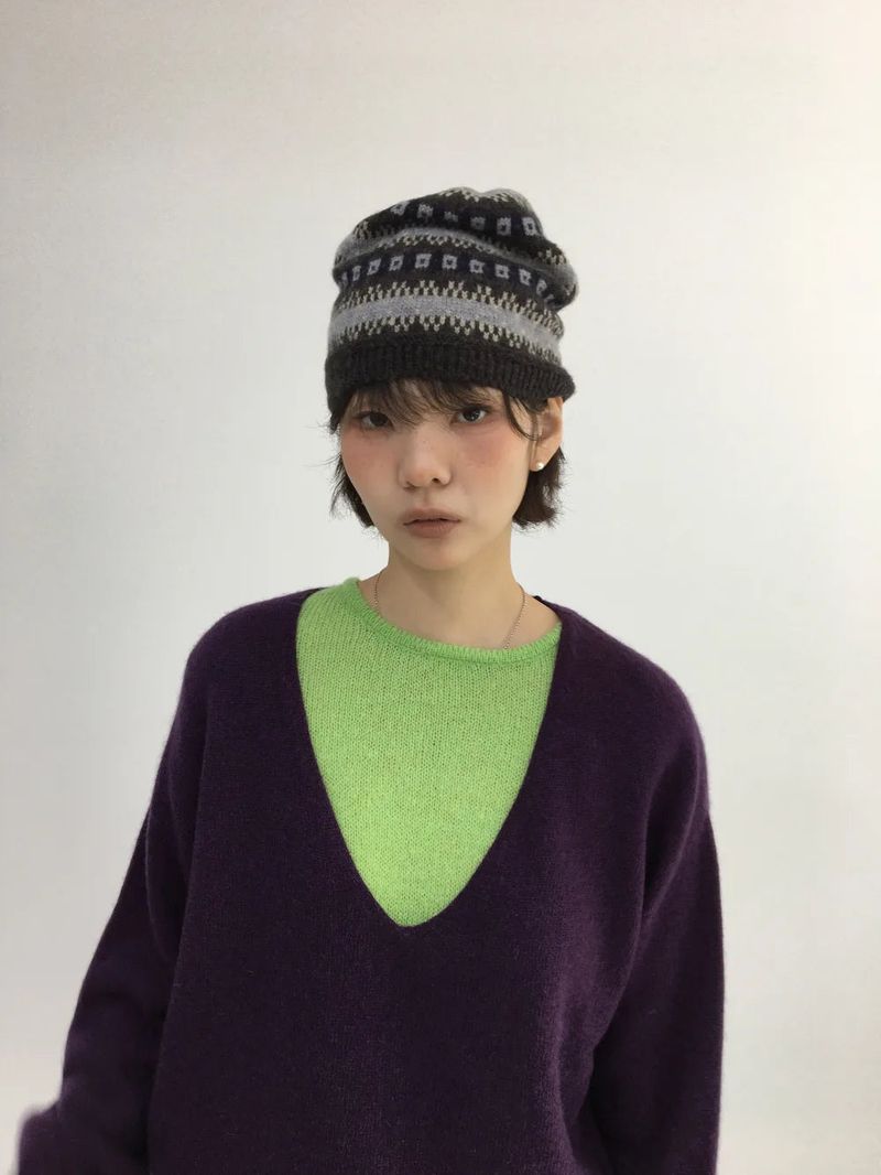 Cozing Round Knit (5color)