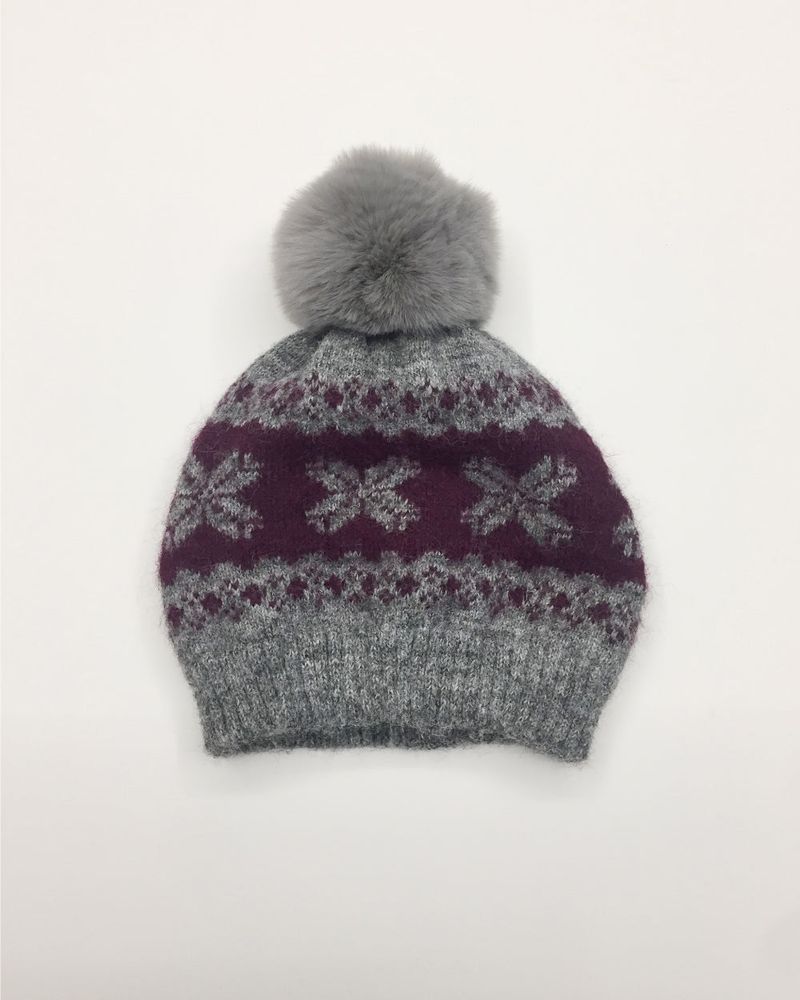 Nordic Pom-Pom Beanie (3color)