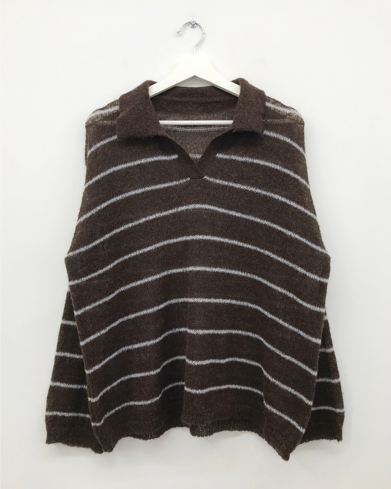Masque V-collar knit (4color)