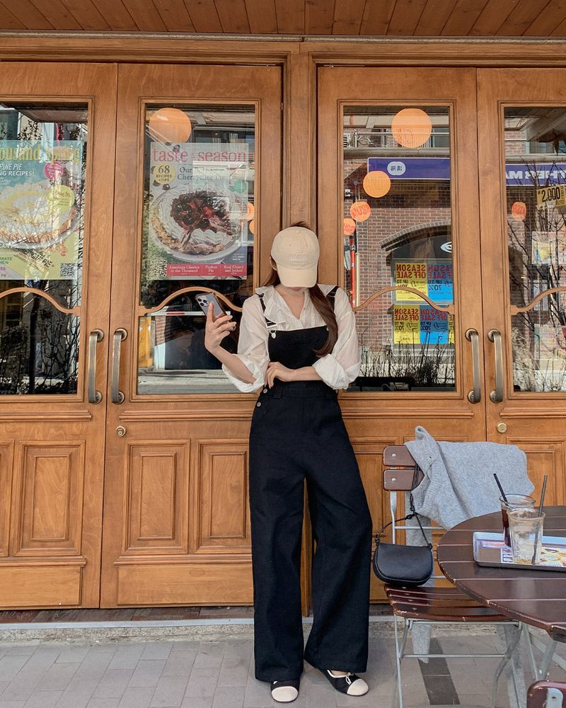 Haro Cotton Suspender Pants