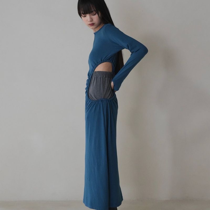 Uenui（ウニュイ）の「cut out hole one-piece（Dresses）」