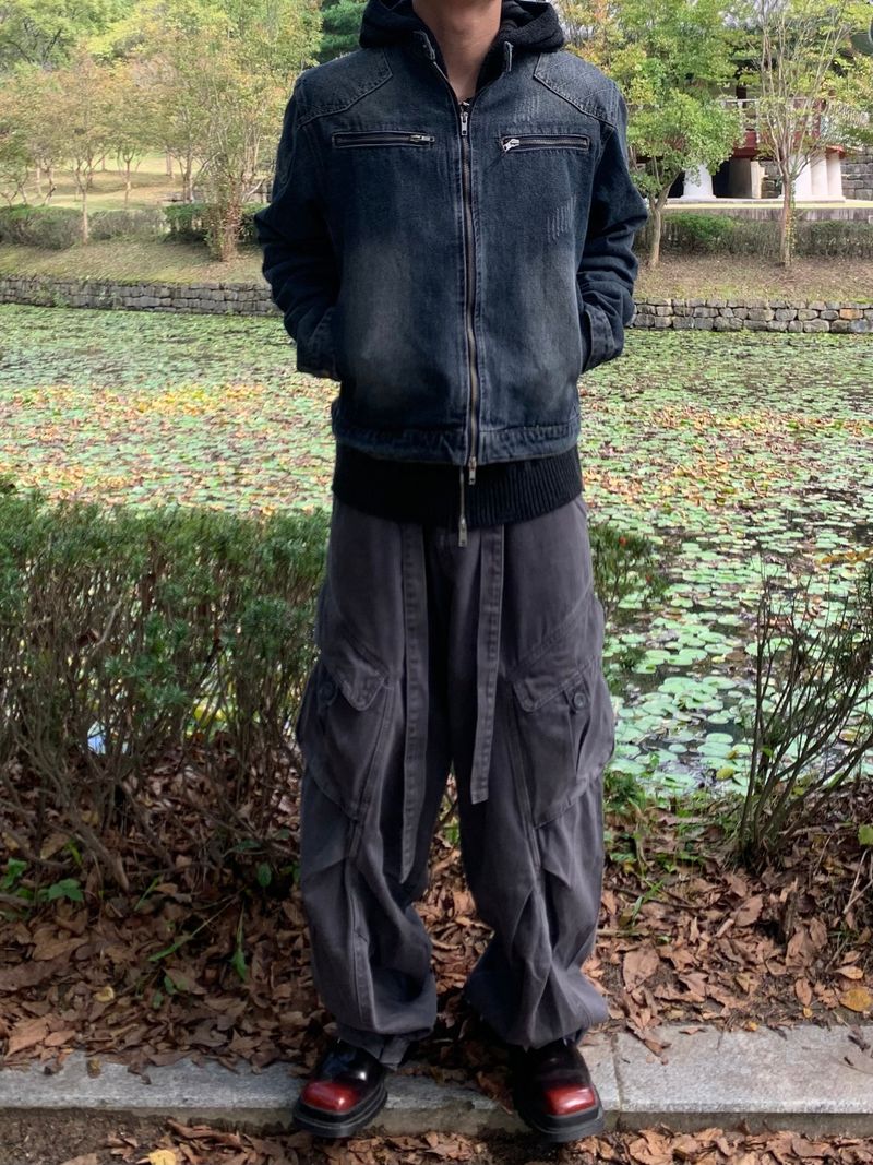 Layer Strap Cargo Pants