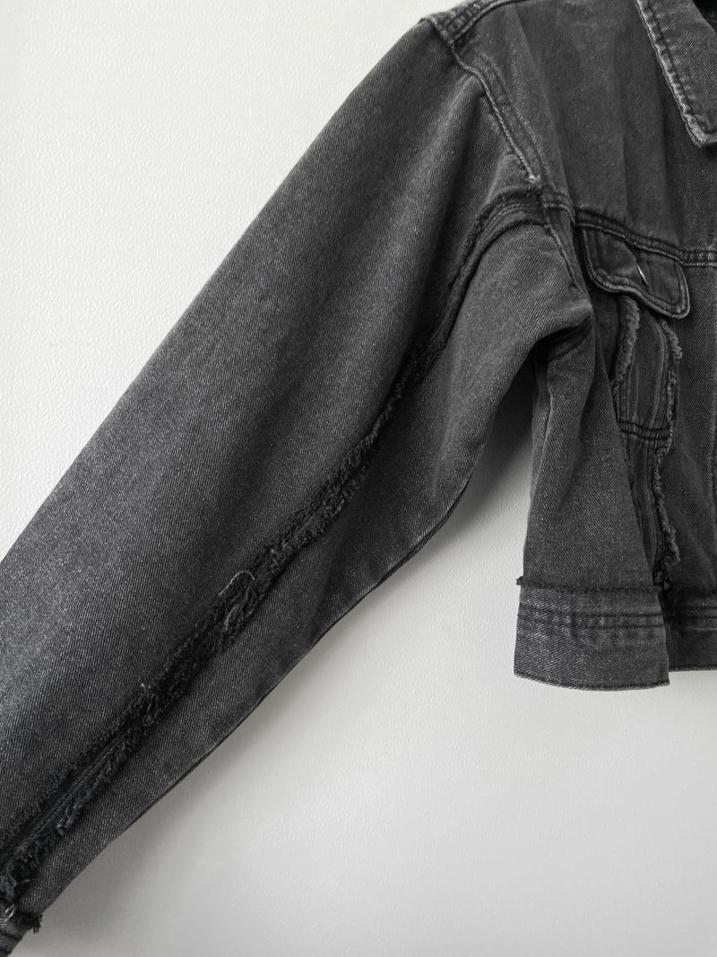Joy crop denim jacket