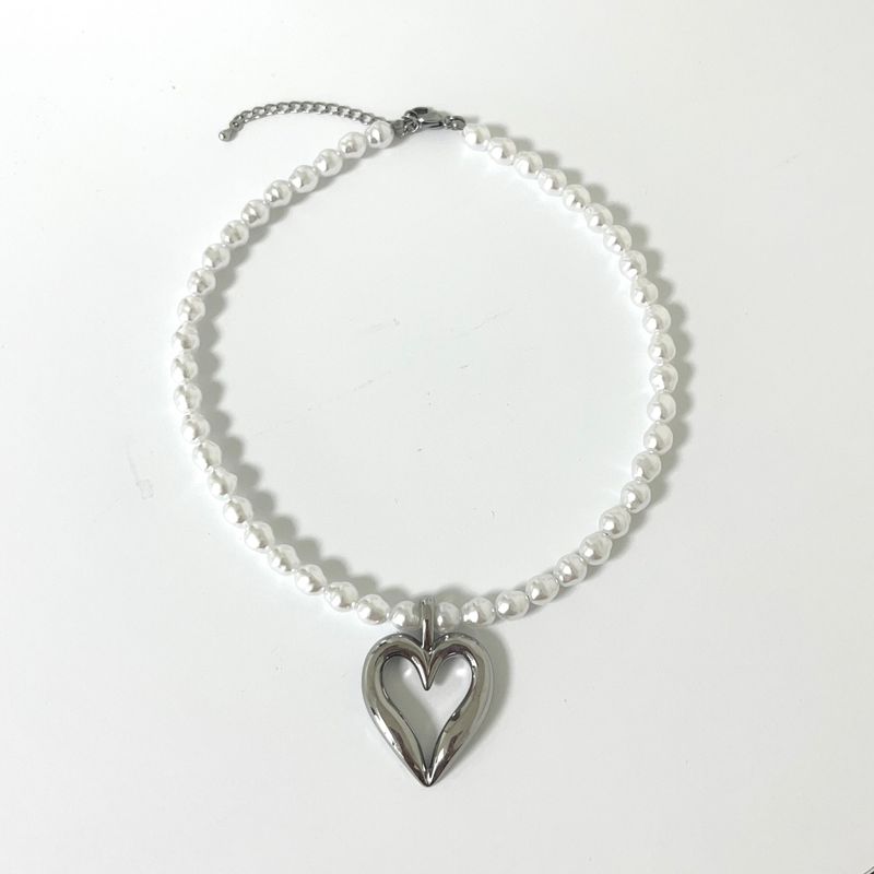 MADE jumbo white necklace