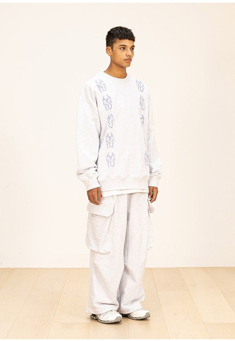 MN BONE OVERSIZED SWEAT SHIRTS
