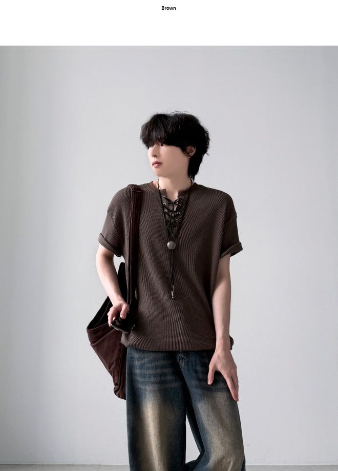 Lion Eyelet Half Sleeve