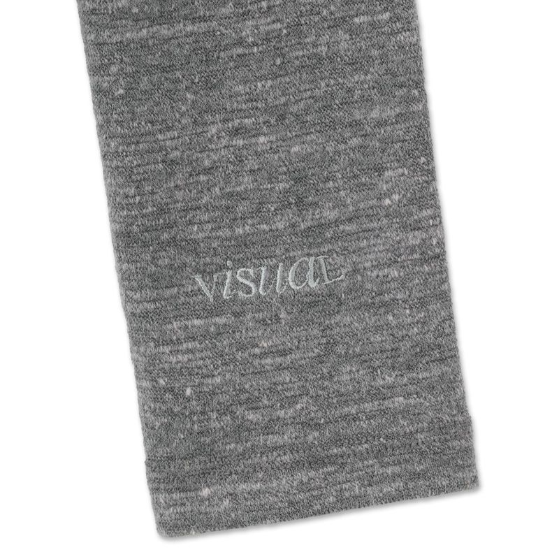 Not pure artwork turtleneck [Light gray]