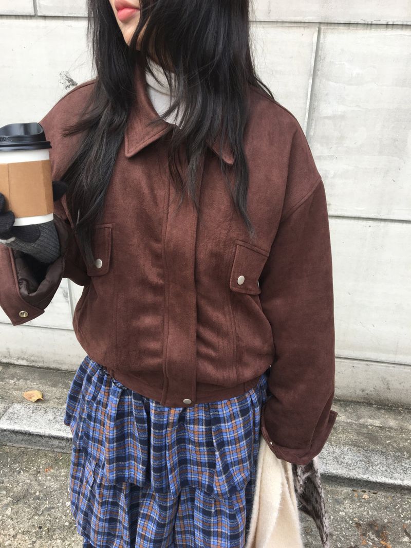 DUGGY（ダギー）の「Kiko Suede Padded Jacket (2color) - MD Pick（Jackets/Outerwear）」