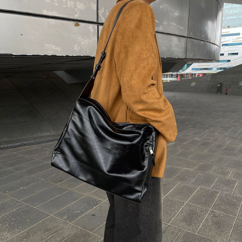 Leather Plank Cross Bag (2 colors/ DP36909)