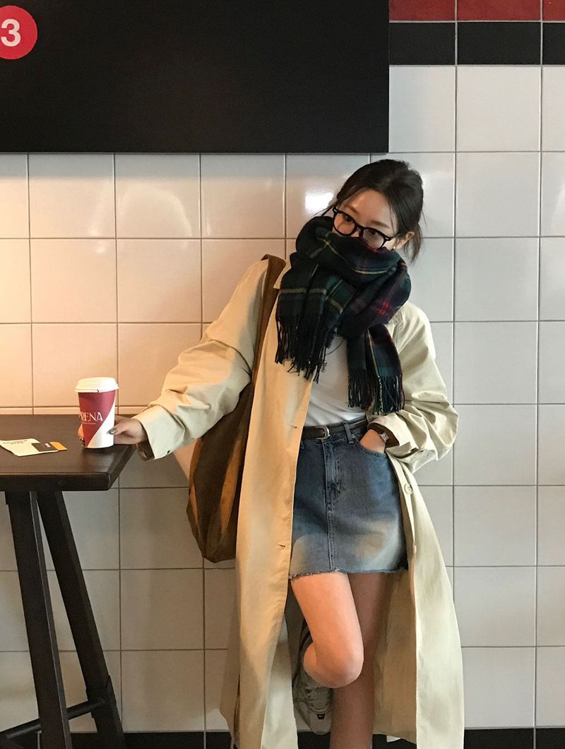 [BELLIDE MADE]Martin, casual long trench coat