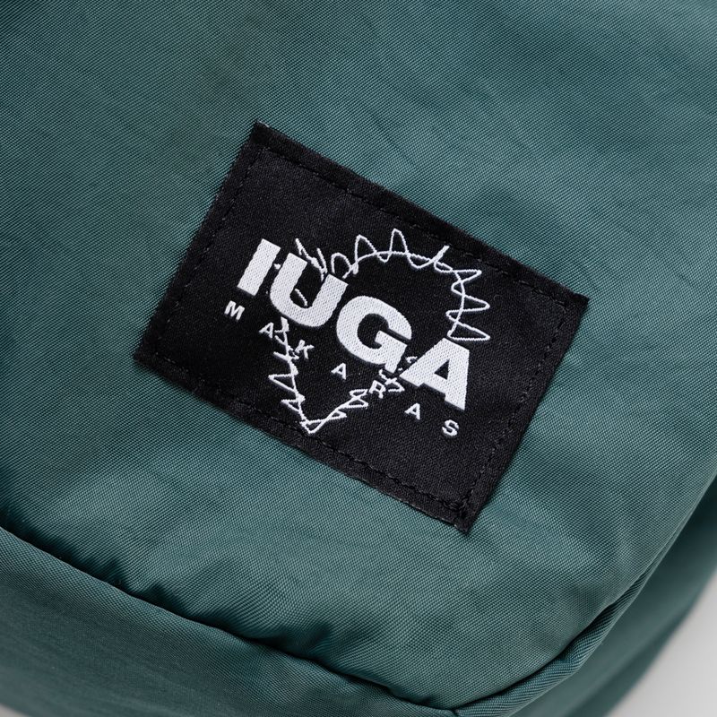 Printed Hidden Pocket Backpack (Green)