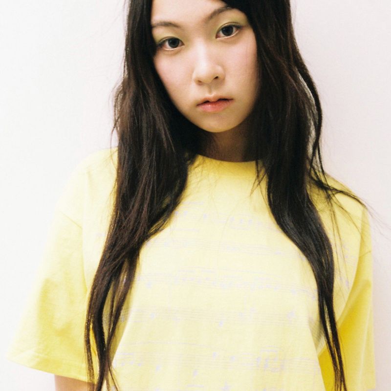 WEBHOUSE（ウェブハウス）の「Sheet Music Tee - Yellow（Tops）」