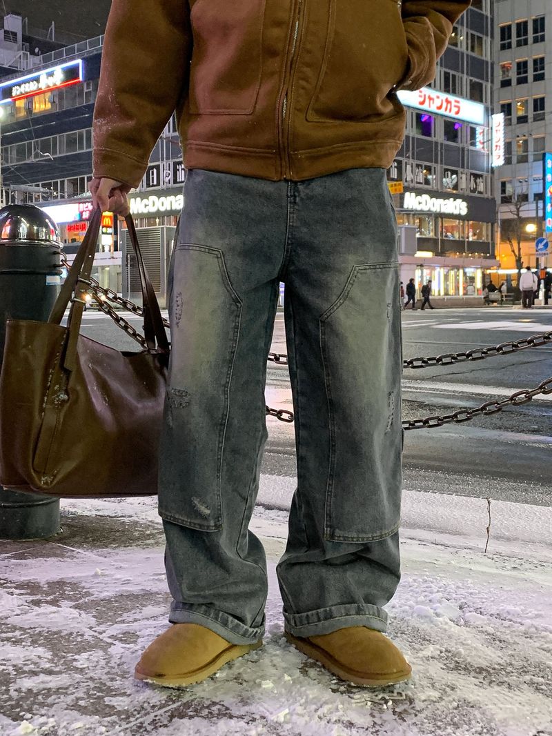Nica Winter Double Knee Denim