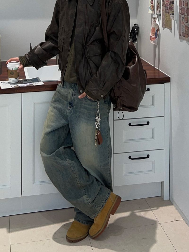 Outlaw Two-Way Leather Jacket (2 Colors)