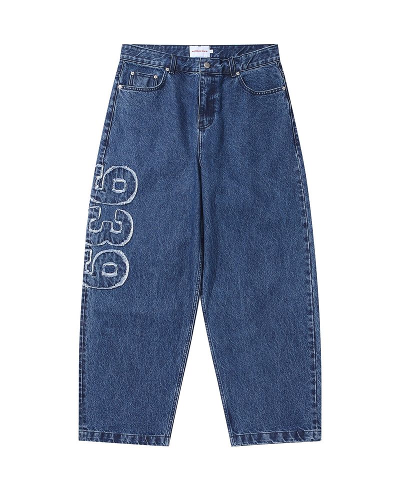 ARCHIVE BOLD（アーカイブボールド）の「939 APPLIQUE DENIM PANTS (BLUE)（Pants）」