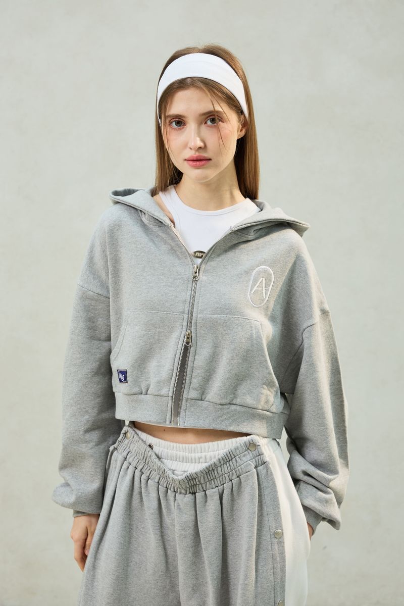 PITA HOOD ZIP-UP / MELANGE