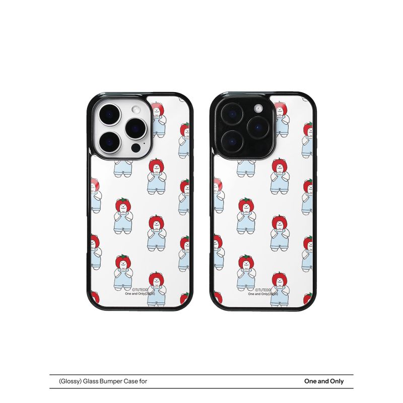 TUTEOGI(トゥトギ)の「TUTEOGI ‘One and Only’ glass bumper case(Smartphone Accessories)」