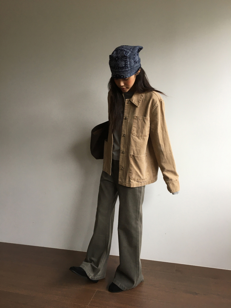 Dust Deep Bootcut Pants (1color)