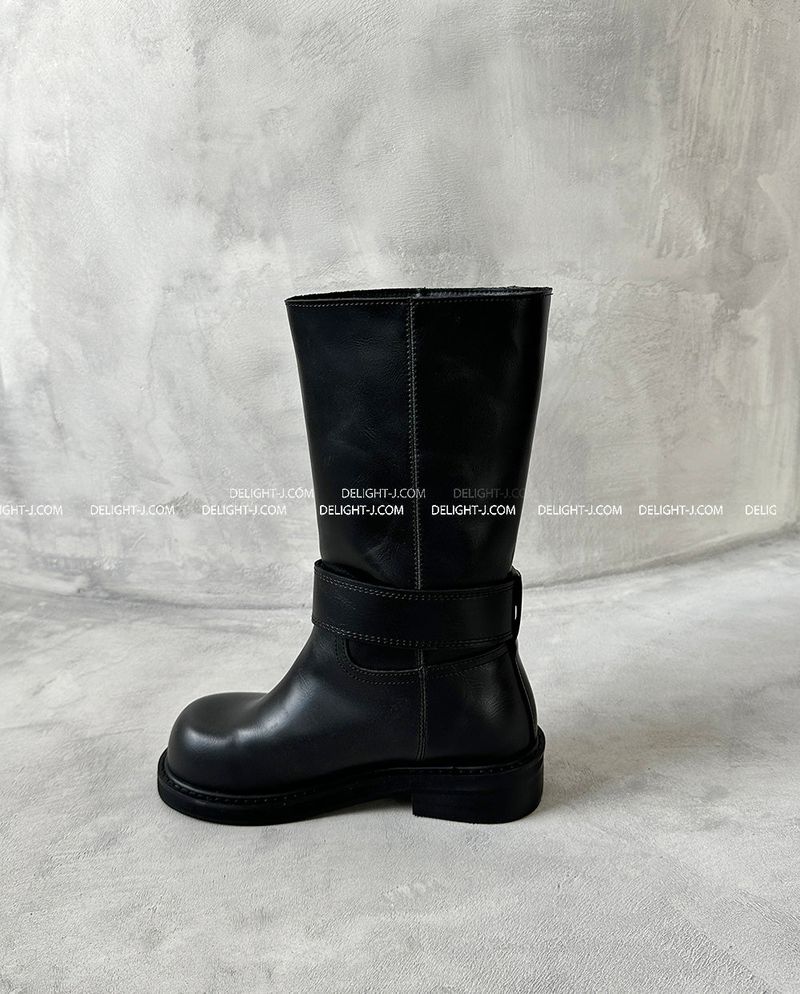 Buckle 4 cm Middle Boots