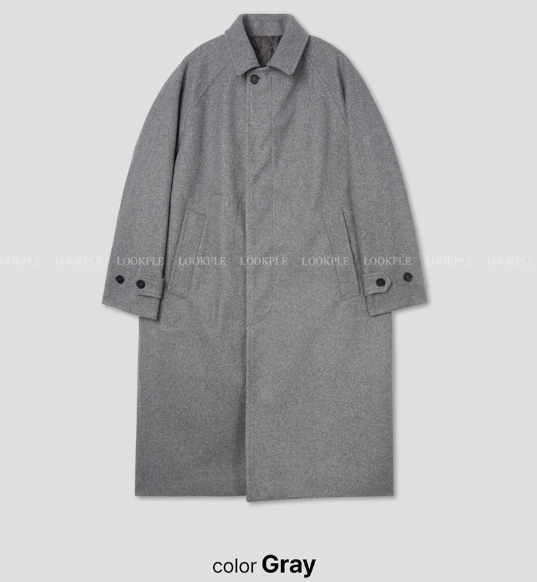 Levito Overfit Balmacan Coat