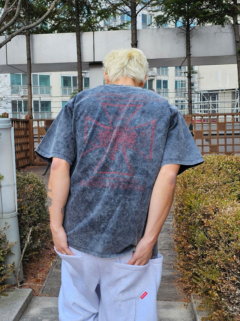 VENTIQUE 25 skeleton T-shirt 3color