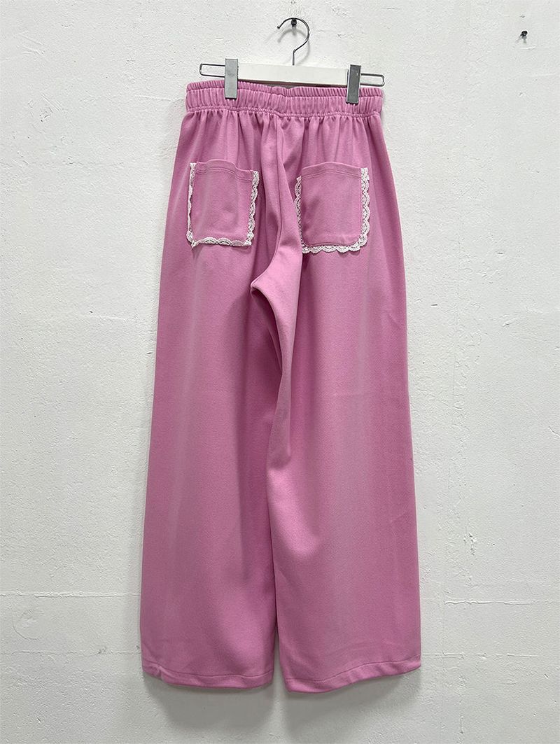 LACE LINE SWEAT PANTS (3C)