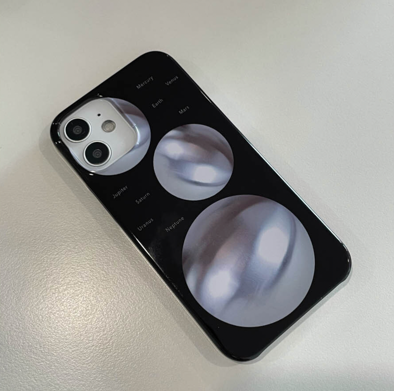 Planet hard case_black
