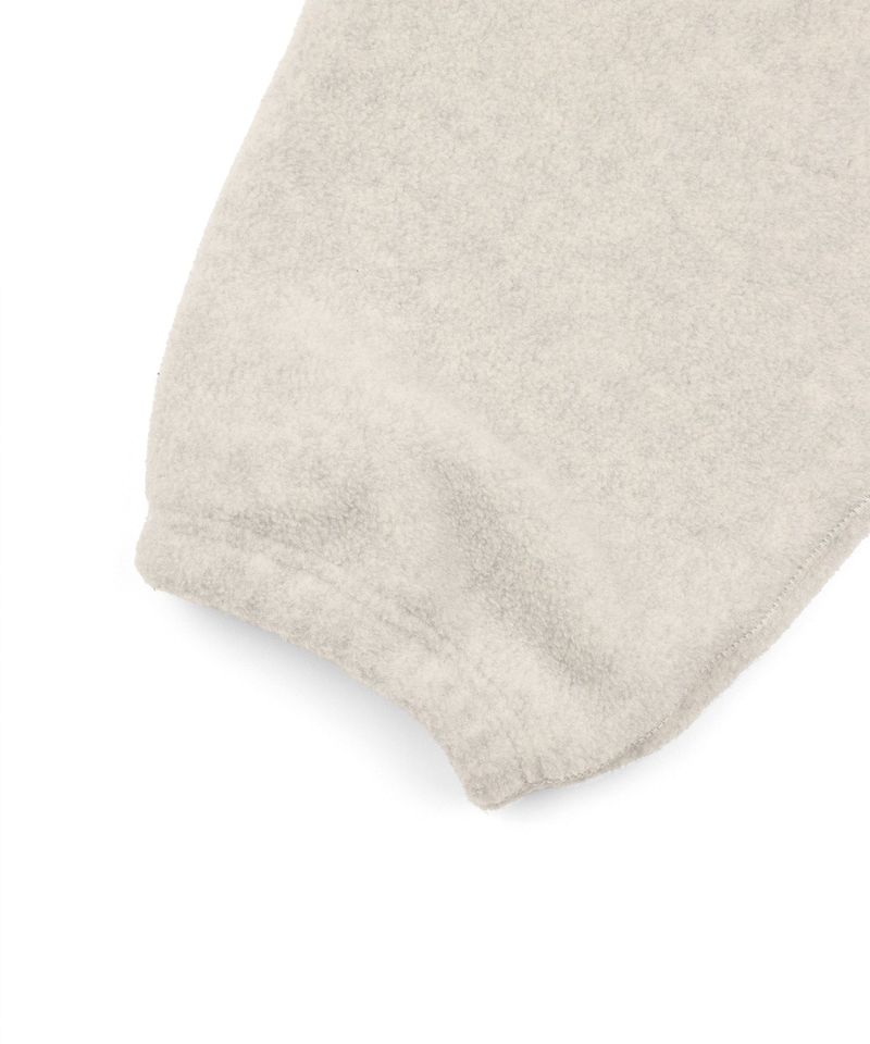 Balloon Sweat Fleece Pants - Beige