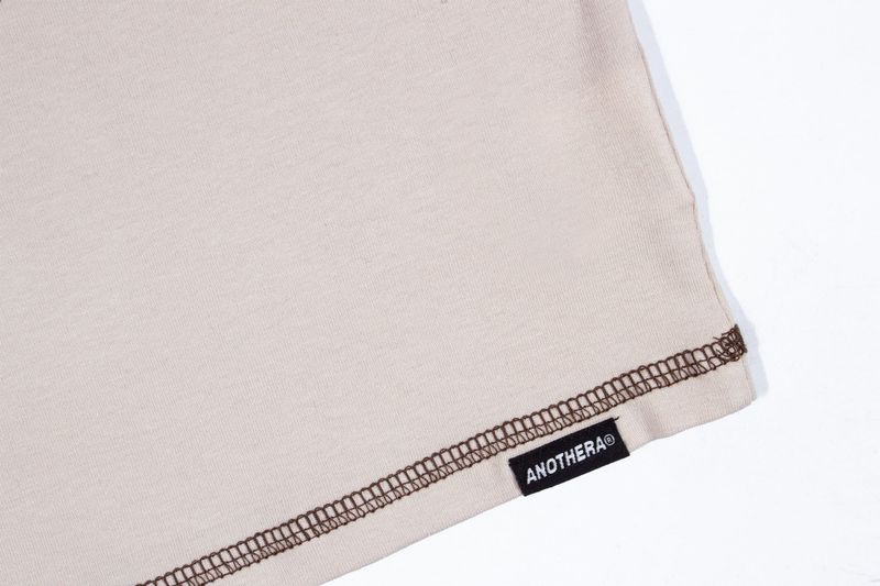 CONTRAST CROP TOP Beige