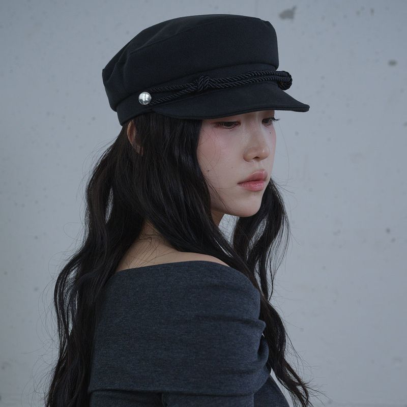 Knotted Rope Marin Cap (Black)