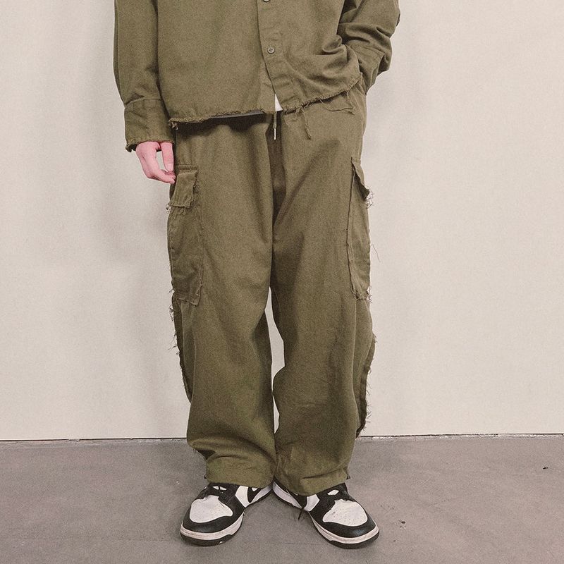 grunge wide cargo pants_khaki